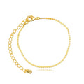 Pulseira Chapinhas Dourada