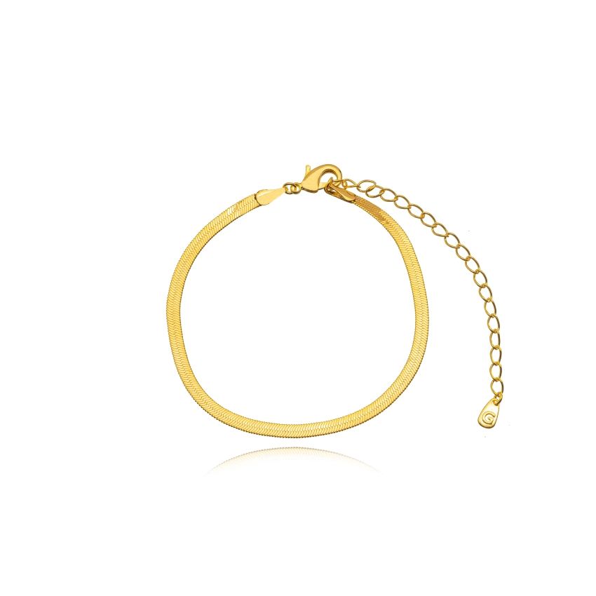 Pulseira Fita Dourada
