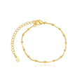Pulseira Bolinhas Dourada
