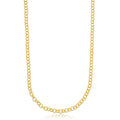 Choker Elo Português Dourada