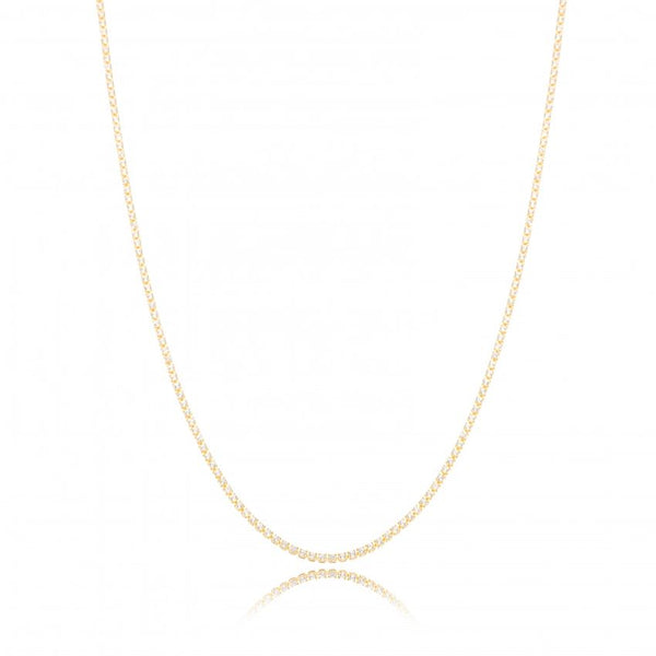 Choker Riviera Zircônia Dourada