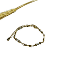 Pulseira Pérolas Bolinhas Dourada